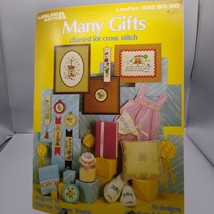 Vintage Cross Stitch Patterns, Many Gifts by Anne Van Wagner Young, Leisure Arts - £6.26 GBP