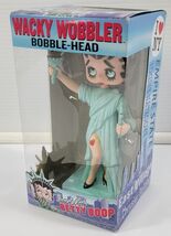 *B4) Funko Betty Boop Statue of Liberty New York City Wacky Wobbler Bobb... - $49.49