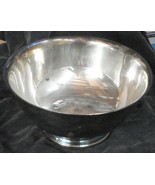 Vintage Webster Wilcox International Silverplate Footed Serving Bowl - GDC - £31.27 GBP