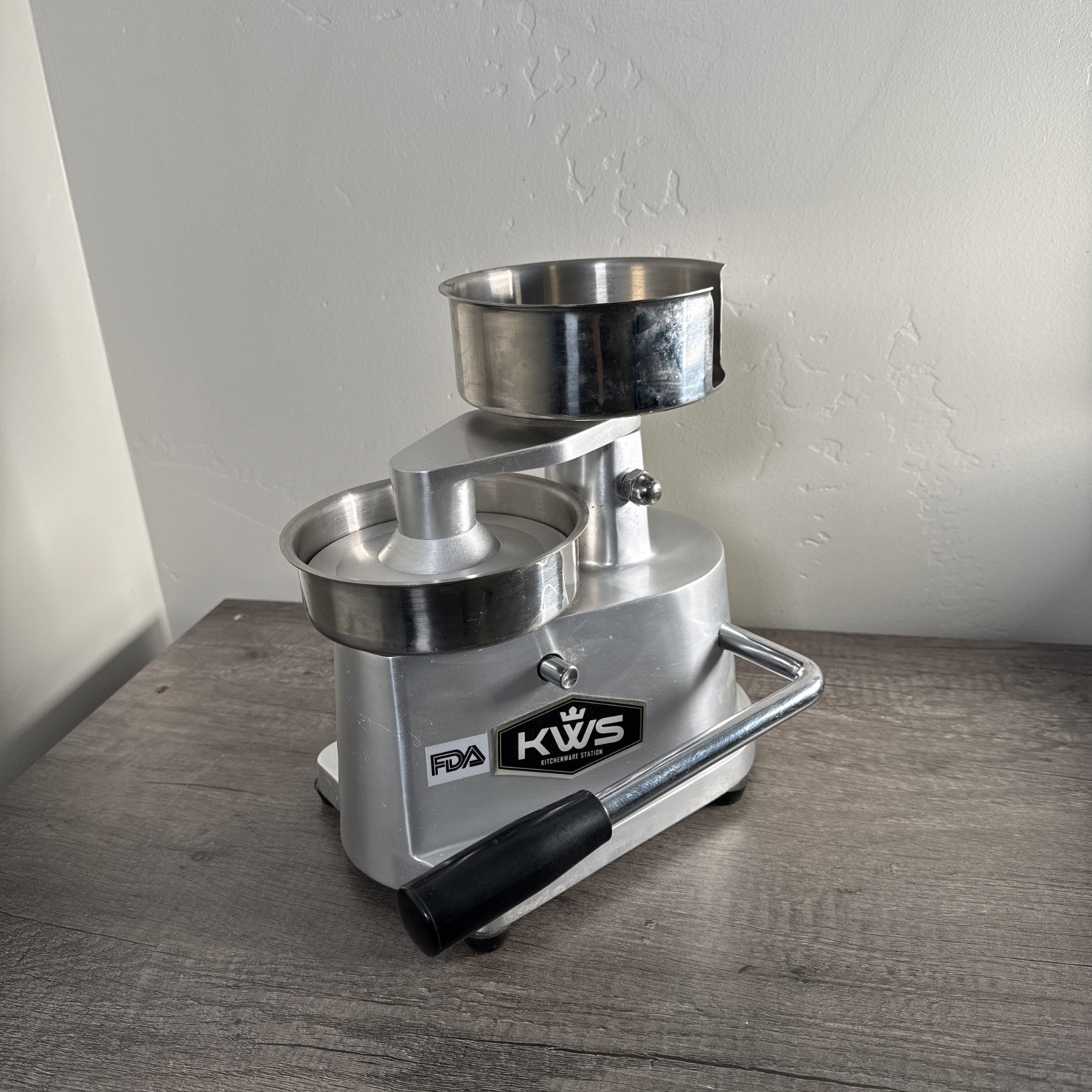 KWS Commercial Hamburger Patty Press Maker Machine HP-130  - $149.87