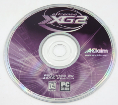 Extreme-G XG2 For Pc 1998 VO75 Acclaim 3D Accelerator Disc Only Excellent - £7.78 GBP