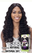Sng Naked Brazilian 100% Human Hair 5&quot; Part Lace Front Wig Loose Deep Nat 301 - £104.33 GBP