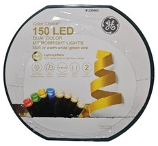 GE Color Choice 150 Ct 43.4-ft 8-function Color Changing LED Christmas Lights - £35.19 GBP