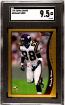 1998 Topps Chrome #35 Randy Moss Rookie RC HOF Vikings SGC 9.5 Mint+ POP 55 - £100.15 GBP