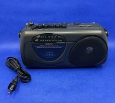 Vintage GPX Gran Prix AM/FM Cassette Recorder Boombox Model C730-2 - £23.83 GBP