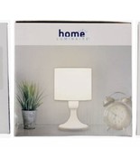 Home Luminaire Table Lamp W/White Fabric Shade W/Plastic Base. - €29,51 EUR