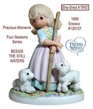 Precious Moments 1999 Beside the Still Waters Vintage Enesco 129127 - $29.95