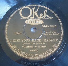 Charles W. Hamp - I Kiss Your Hand, Madame / Good Night (See You In The Morning) - £28.71 GBP