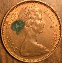 1976 Uk Gb Great Britain New 1/2 Penny Coin - £0.95 GBP