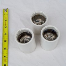 Lot of  3 Turn Knob Mogul Lamp Holder Porcelain Socket - $29.69