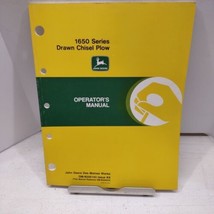 John Deere Operator&#39;s Manual 1650 Series Drawn Chisel Plow OMN200143 NOS - $7.91