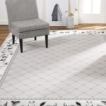 Gray 7&#39;8&quot; X 10&#39;7&quot; Lyndhurst Sheraton Area Rug From Home Dynamix. - £81.86 GBP