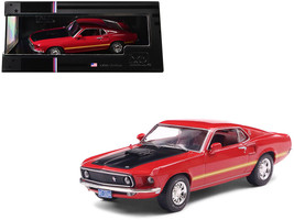 1969 Ford Mustang Mach 1 Calypso Coral Red  1/43 Diecast Car by IXO Models - $19.99