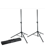 Gator - GFW-SPK-2000SET - Speaker Stand Pack with Carry Bag - Black - £157.28 GBP