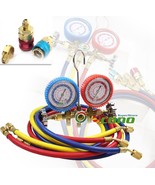 R12 R134A A/C Diagnostic Manifold Gauge Set H/L Quick Coupler Adapter 1/... - $47.42 CAD