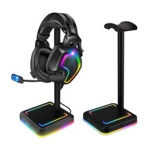 Headphone Stand, Rgb Gaming Headset Holder With 2 Usb Charger Ports &amp; 10... - $28.99