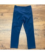 ZYIA Active Leggings 4 Celestial Blue Stash Pockets Pull On High Rise St... - $29.40 CAD