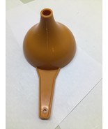 Tupperware Funnel Harvest Orange #1227 Vintage - $7.43