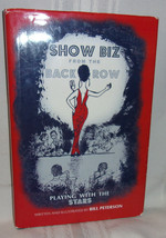Bill Peterson Show Biz From The Back Row First Ed Signed Hardcover Dj Film Music - £33.08 GBP