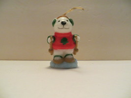 Avon North Pole Pals Candle Polar Bear Ornament - $3.49