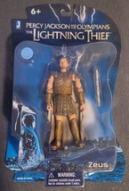 2010 Percy Jackson &amp; The Olympians Lightning Thief Zeus Figure New - $49.99