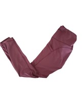 Yogalicious Dark Pink 3/4 Yoga Pants with Pockets - £9.27 GBP