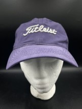 Titleist Women&#39;s Adjustable Purple Breast Cancer Awareness Golf Hat Cap - £7.83 GBP
