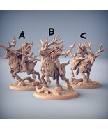 3D Printed Artisan Guild Sylvan Stag Rider Sylvan Knights 28mm 32mm - £10.86 GBP - £27.27 GBP