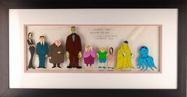 The Addams Family &quot; 1973 Hanna-Barbera Animated Character Size Acrylic C... - $17,597.03 CAD