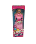 VINTAGE 1983 HAPPY BIRTHDAY BARBIE DOLL IN PINK DRESS NEW IN BOX MATTEL ... - €82,50 EUR