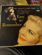 The Norman Luboff Choir &#39;Easy To Remember&#39; LP - £6.71 GBP