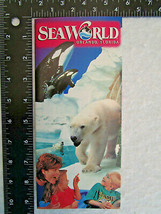 1997 SEA WORLD Orlando THEME PARK tourist brochure 11+ pages full color DATED - £3.69 GBP