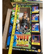 WCW KONNAN - Tuff Talkin&#39; Wrestlers Action Figures Vintage 15&quot; NEW 1999 ... - £102.27 GBP