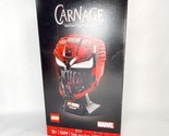 New! LEGO Spider-Man Carnage Helmet 76199 Marvel Head Collection - £94.38 GBP