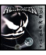 HELLOWEEN The Dark Ride BANNER 2x2 Ft Fabric Poster Tapestry Flag album art - $22.00
