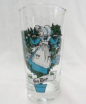 Twelve Days of Christmas Glass 8th Day Eight Maids A-Milking Indiana Glass - £2.94 GBP