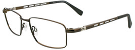 EASYCLIP EC371 Eyeglasses Eye Glasses 010 Satin Authentic New 55mm Unisex - £142.80 GBP