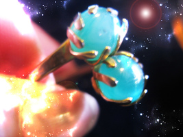 HAUNTED RING ALL THE RICHES YOU REQUEST SECRET COLLECTION OOAK MAGICK MAGICKAL image 2