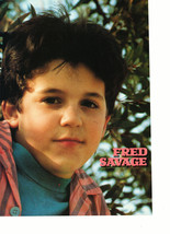Fred Savage Teenage Mutant Ninja Turtles Judith Hoag teen magazine pinup... - $3.50