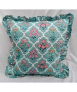 Pack of 2 Throw Pillow Covers 100% Cotton Pre Washed Ruffle Decorative P... - $57.81