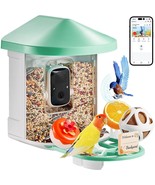 VEVOR Smart Bird Feeder with Camera 2K HD AI Identify Bird Species Auto ... - $2,495.46 MXN