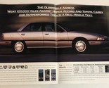 1992 Oldsmobile Achieva vintage Print Ad Advertisement pa20 - £7.81 GBP