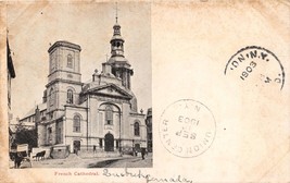 Quebec Canada Francese Cathedral Privato Cartolina 1903 - £8.70 GBP