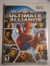 Nintendo Wii - Marvel Ultimate Alliance (Complete With Manual) - $18.00