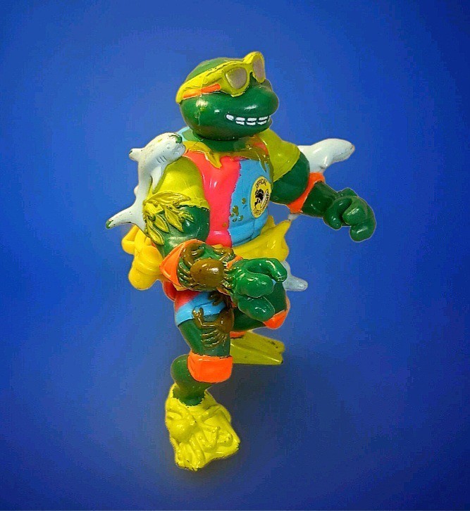 Vintage 1988-1991 Playmates Teenage Mutant Ninja Turtles Figures Lot Of 3 *READ* Item image 5