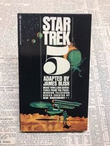 Star Trek 5~James Blish~1975 Bantam Paperback~Very Good - £5.49 GBP