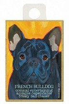 French Bulldog Comical Frisky Amiable... Dog Fridge Kitchen Magnet 2.5x3... - £4.60 GBP