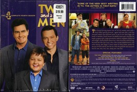 Two And A Half Men Season 4 Four Discs Dvd John Cryer Warner Video New Sealed - £10.41 GBP