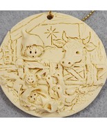 Vintage LaBerge 1992 MANGER SCENE Jesus Boy Cow Pig Duck Star Christmas ... - $11.16 CAD