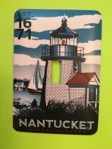 Nantucket Lighthouse Metal Light Switch Cover outdoors - £7.27 GBP